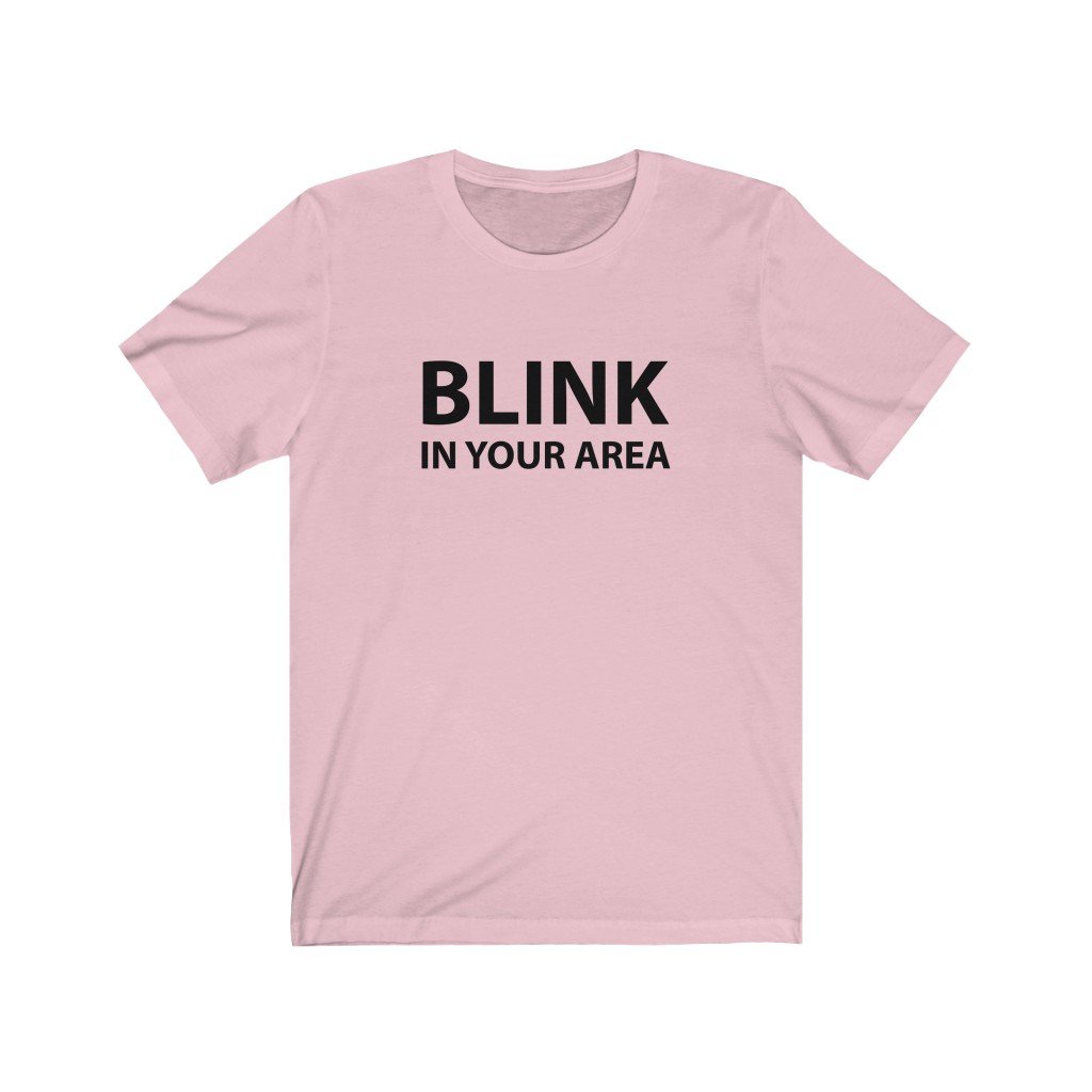 BlackPink In Your Area T-shirt - BlackPink T-shirts - Kpop Classic T-Shirts KPS2007 Pink / L Official Korean Pop Merch