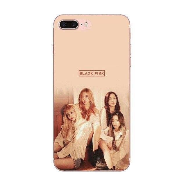 Black Pink Blackpink K pop Kpop Soft TPU Art Online Cover Case For Apple iPhone 4 1.jpg 640x640 3db0df18 385c 427e b660 681919cec443 1 - Korean Pop Shop