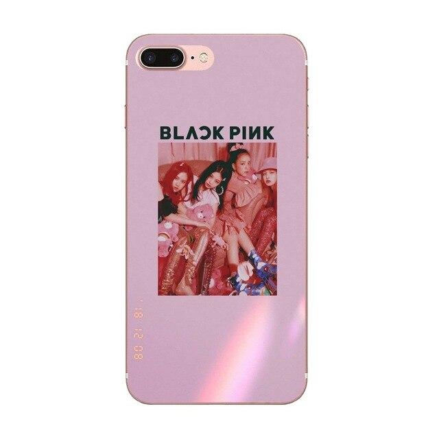 Black Pink Blackpink K pop Kpop Soft TPU Art Online Cover Case For Apple iPhone 4 1.jpg 640x640 55364234 cad1 424a 9787 235e37aab001 1 - Korean Pop Shop