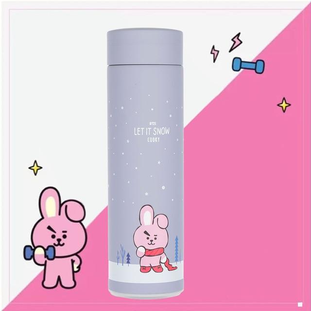Bulletproof boy Star surroundings Korea Thermos Cup Kpop V Tata Cute Chimmy Cookie Shooky Dog Rabbit 1.jpg 640x640 6b6bc997 1fca 4c67 80ce 4aa70ae57a15 1 - Korean Pop Shop