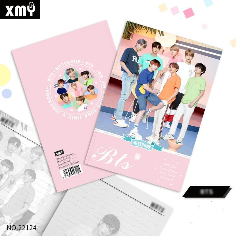 K Pop Bangtan Boys 2020 New Album Summer Members 32 Pages Notebook Copybook Diary Kpop New Album Education & Office Supplies KPS2007 159 Official Korean Pop Merch