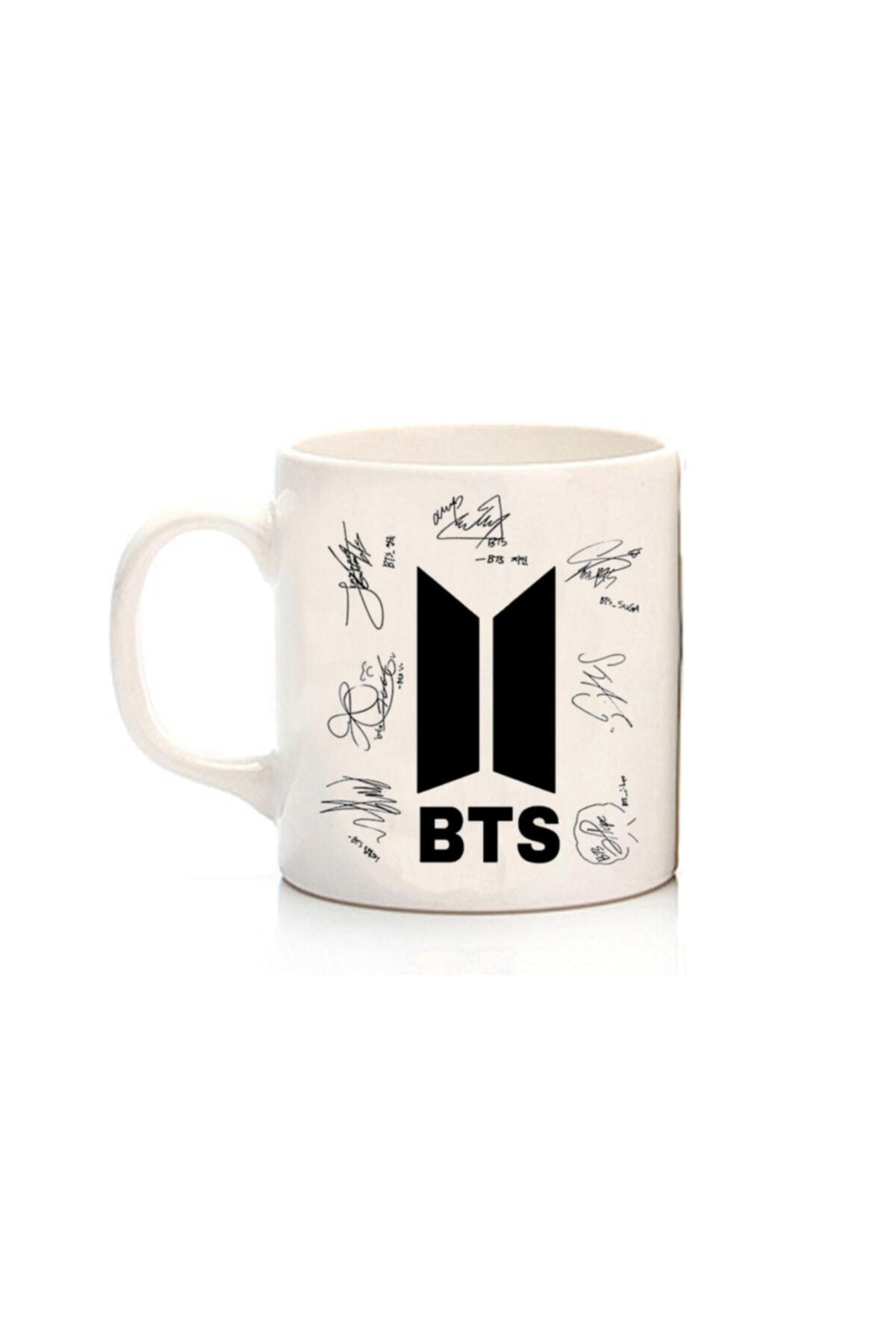 K-pop BTS New Logo Signs Cup BTS Army Mug BTS Porcelain Cup KPS2007 Default Title Official Korean Pop Merch