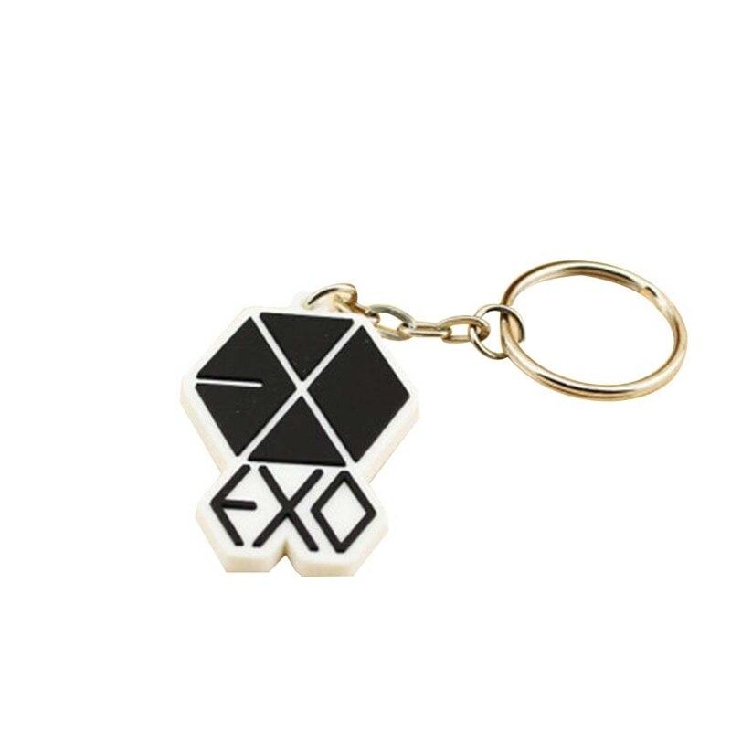 New Arrive Synthetic Resin EXO Logo Keychain Chaveiro Key Holder KPS2007 Default Title Official Korean Pop Merch
