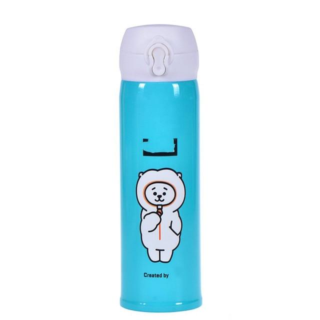 New Bulletproof Boy Korea Thermos Bottle Kpop V Tata Chimmy Cookie Shooky Dog Rabbit Cute Water 1.jpg 640x640 ce17556b bb7d 47c7 a480 7a63ccf4dcc2 1 - Korean Pop Shop