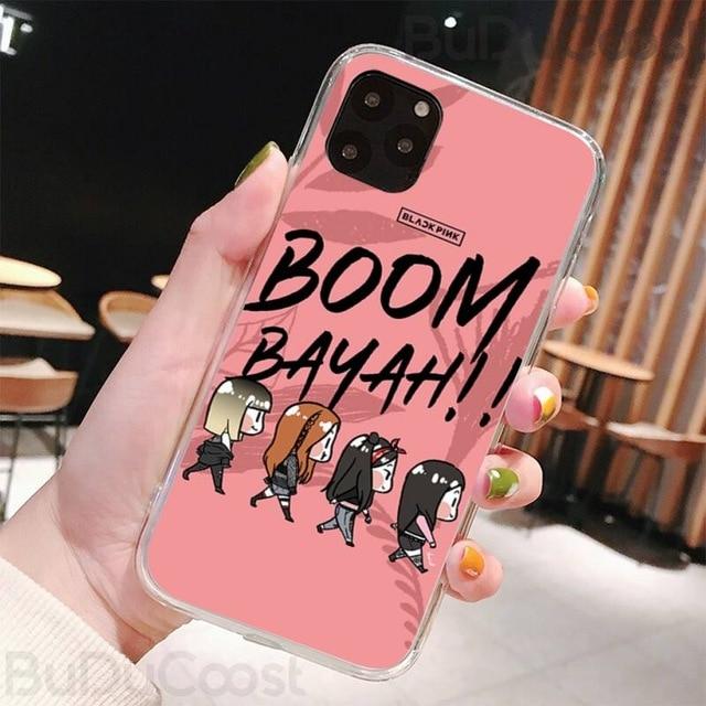 blackpinks cartoon cute hand drawn Phone Case for iPhone 8 7 6 6S Plus X 5S 1.jpg 640x640 e527b247 2cc5 4040 a326 7e697b89a0b7 1 - Korean Pop Shop