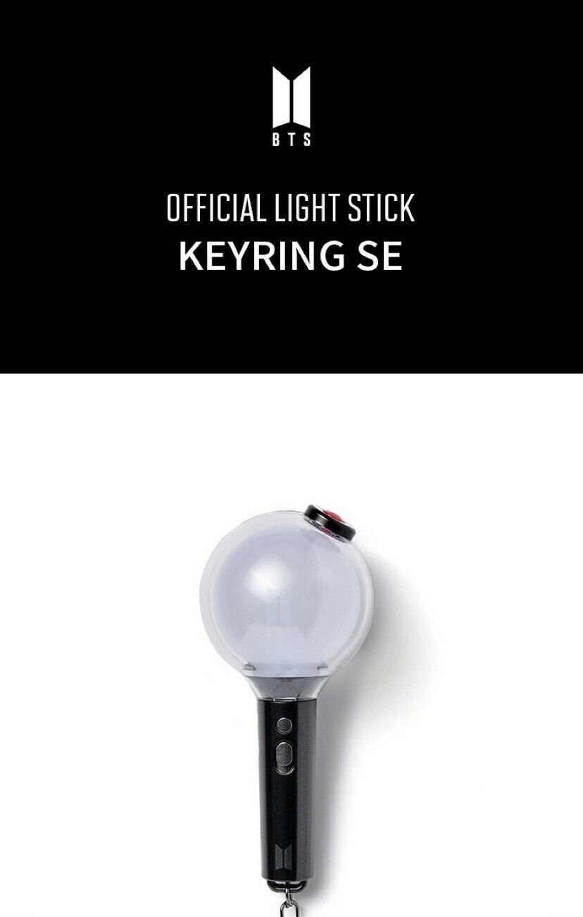 BTS Official Mini Light Stick Keyring Army Bomb Keychain KPS2007 Default Title Official Korean Pop Merch