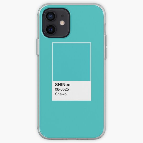 SHINee Shawol (Fandom Inspired Colour Swatches) iPhone Soft Case RB2507 product Offical Shinee Merch