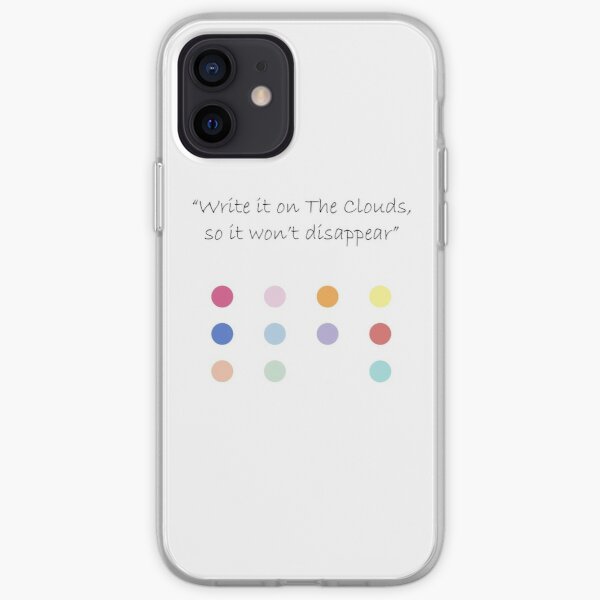 Write it on the clouds IZONE 12 colors iPhone Soft Case RB2607 product Offical IZONE Merch