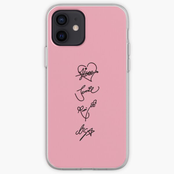 BLACKPINK SIGNATURES iPhone Soft Case RB2507 product Offical Blackpink Merch