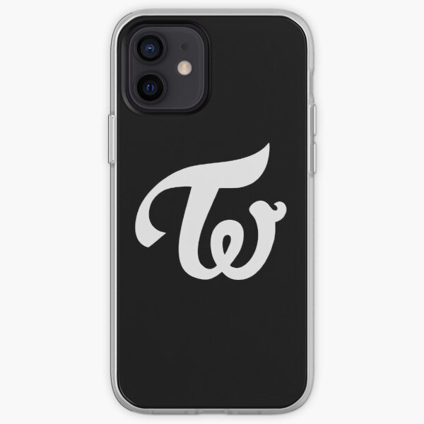 Twice logo silver iPhone Soft Case RB2507 product Offical Twice Merch
