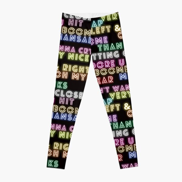 seventeen title mansae, adore u, oh my, don't wanna cry Leggings RB2507 product Offical Seventeen Merch