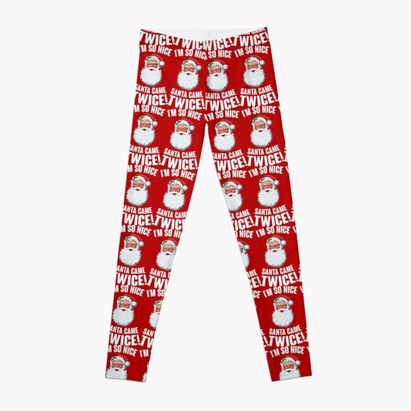 I'm So Nice Santa Came Twice! Leggings RB2507 product Offical Twice Merch