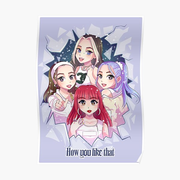 BLACKPINK How You Like That (ice version) Poster RB2507 product Offical Blackpink Merch
