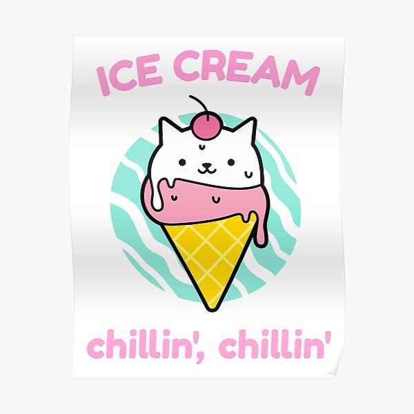 BLACKPINK - Ice Cream Chillin Chillin Poster RB2507 product Offical Blackpink Merch