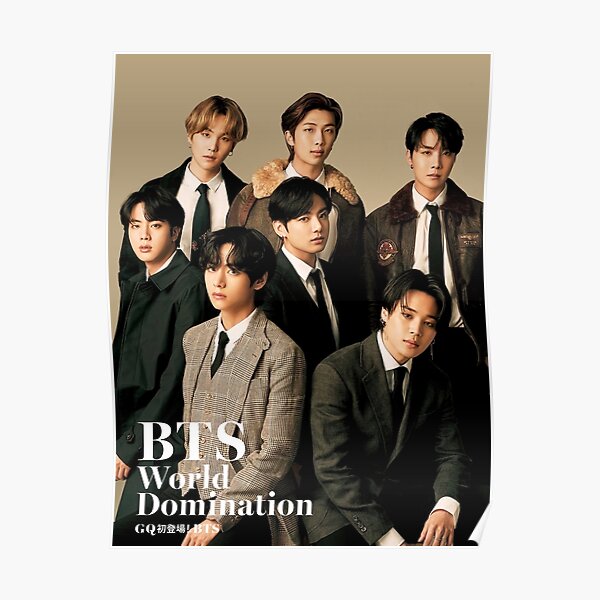 Aesthetics  BTS Cover Poster RB2507 product Offical BTS Merch