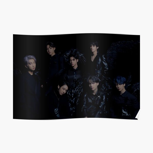 BTS BLACK SWAN  Poster RB2507 product Offical BTS Merch