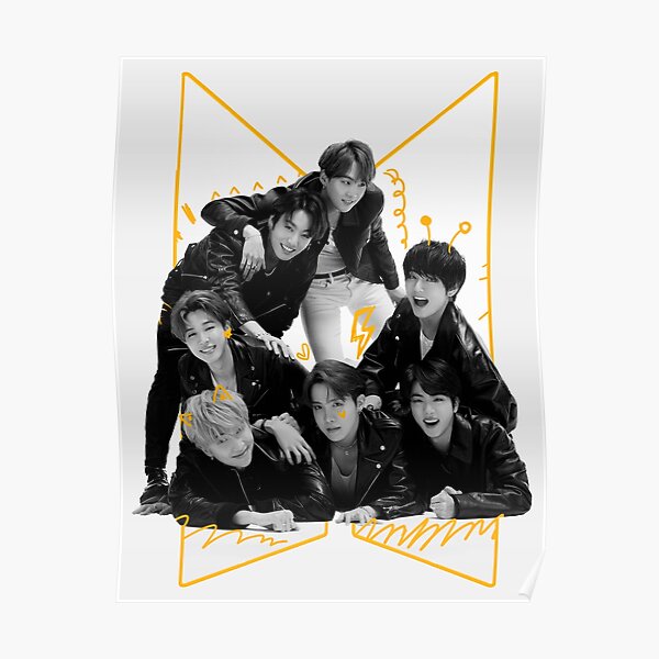 BTS Poster RB2507 product Offical BTS Merch