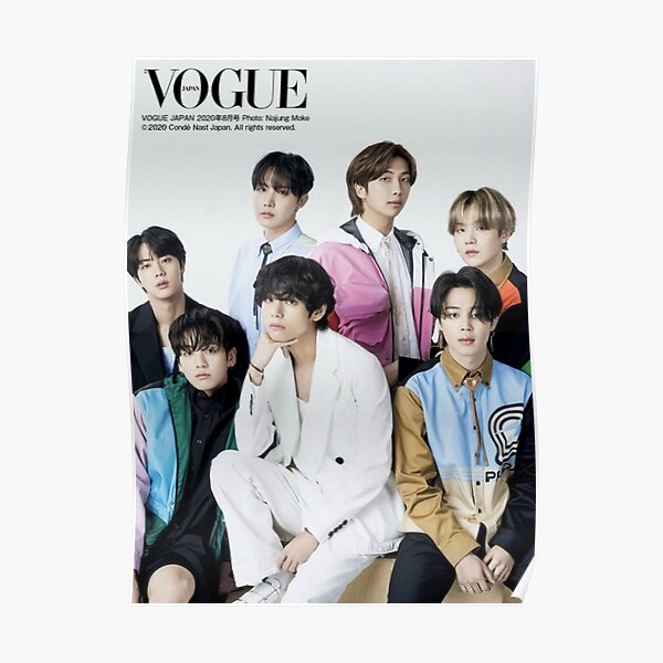 BTS - In Vogue Poster RB2507 product Offical BTS Merch