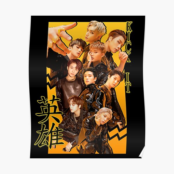 NCT 127 - "Kick It" Poster RB2507 product Offical NCT127 Merch
