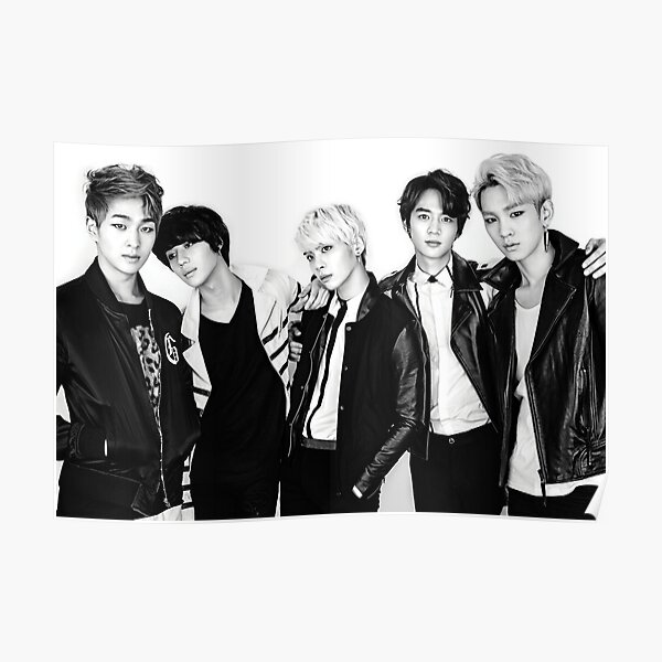 SHINee  Poster RB2507 product Offical Shinee Merch