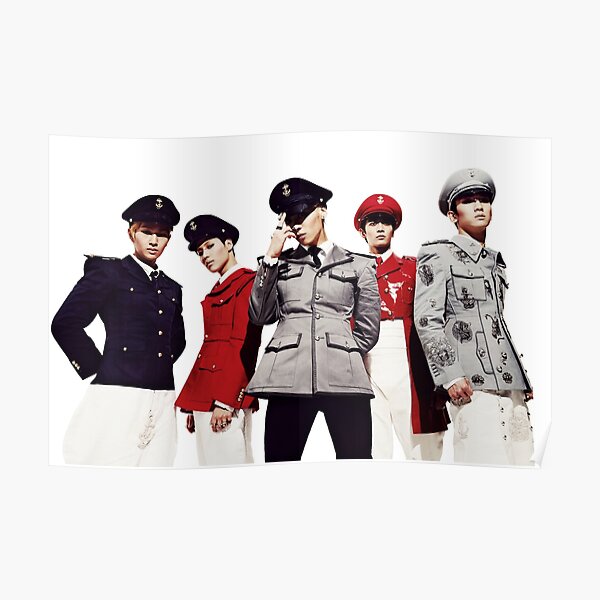 Shinee Poster RB2507 product Offical Shinee Merch