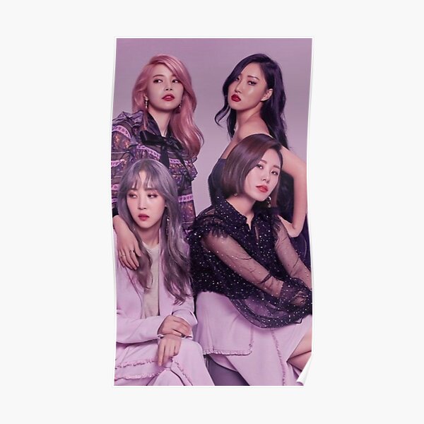 MAMAMOO FAMILY PHOTO Poster RB2507 product Offical Mamamoo Merch
