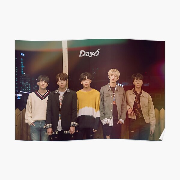 Day6 #2 Poster RB2507 product Offical DAY6 Merch