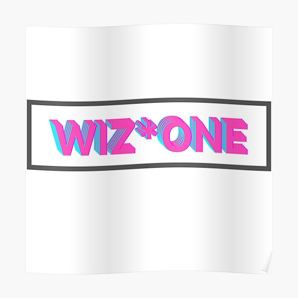 WIZ*ONE K-Pop Fans IZONE Retro Style Poster RB2607 product Offical IZONE Merch