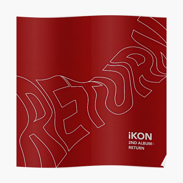 iKon Return Poster RB2607 product Offical IKON Merch