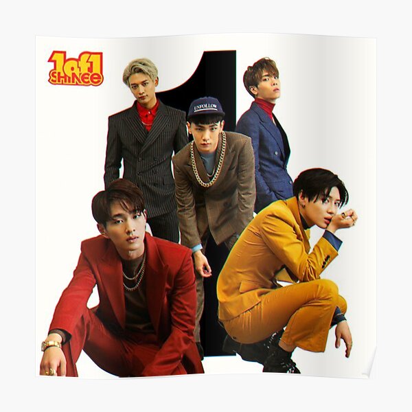 shinee 1 of 1 Poster RB2507 product Offical Shinee Merch