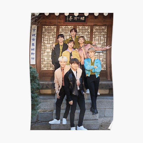 BTS Poster RB2507 product Offical BTS Merch