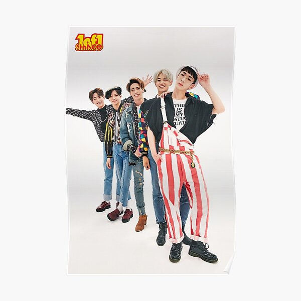 SHINee 1 OF 1 Poster RB2507 product Offical Shinee Merch