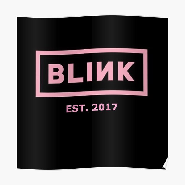 Blackpink x Blink Established 2017 Poster RB2507 product Offical Blackpink Merch