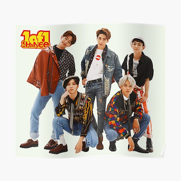 SHINee 1 OF 1 Poster RB2507 product Offical Shinee Merch