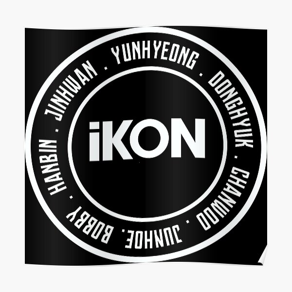 iKON OT7 Poster RB2607 product Offical IKON Merch
