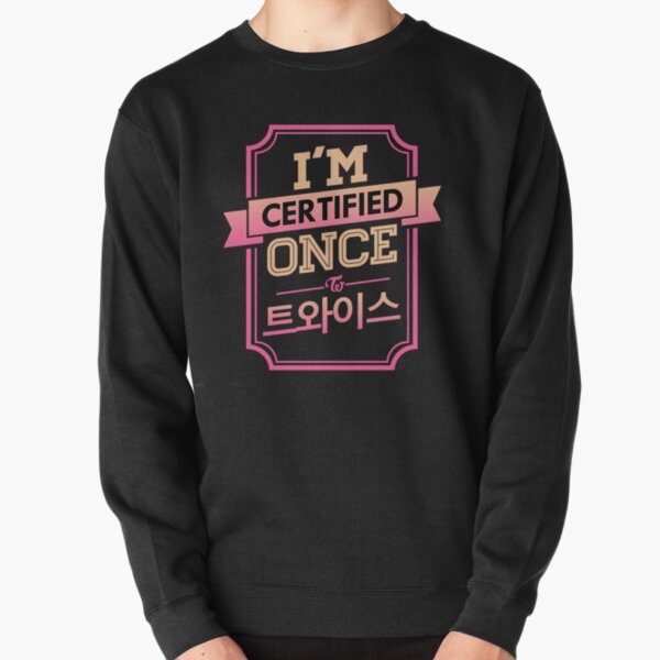 Certified ONCE - TWICE Pullover Sweatshirt RB2507 product Offical Twice Merch