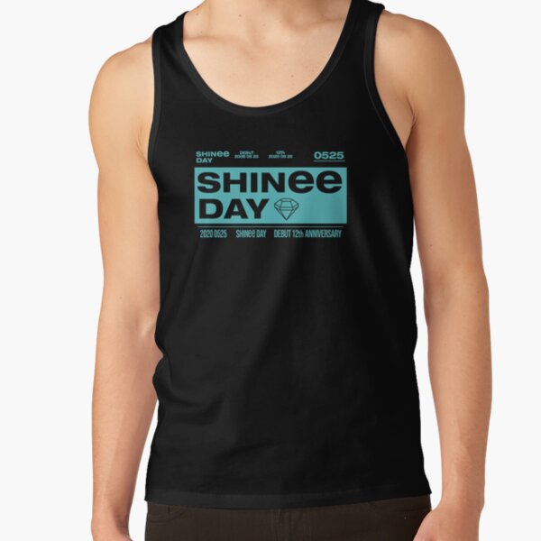 Dozen of Years with SHINee - SHINee 12th Anniversary Tank Top RB2507 product Offical Shinee Merch