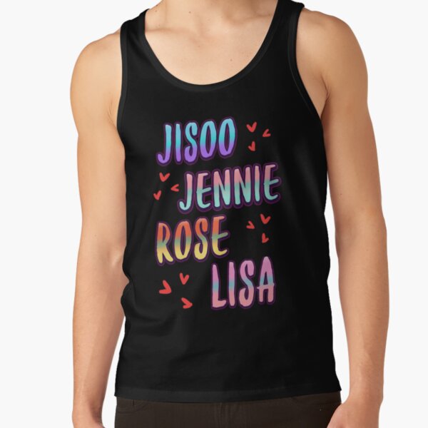 blackpink name Tank Top RB2507 product Offical Blackpink Merch