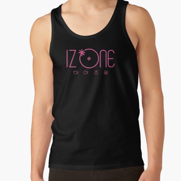 KPOP I*ZONE OFFICIAL LOGO Tank Top RB2607 product Offical IZONE Merch