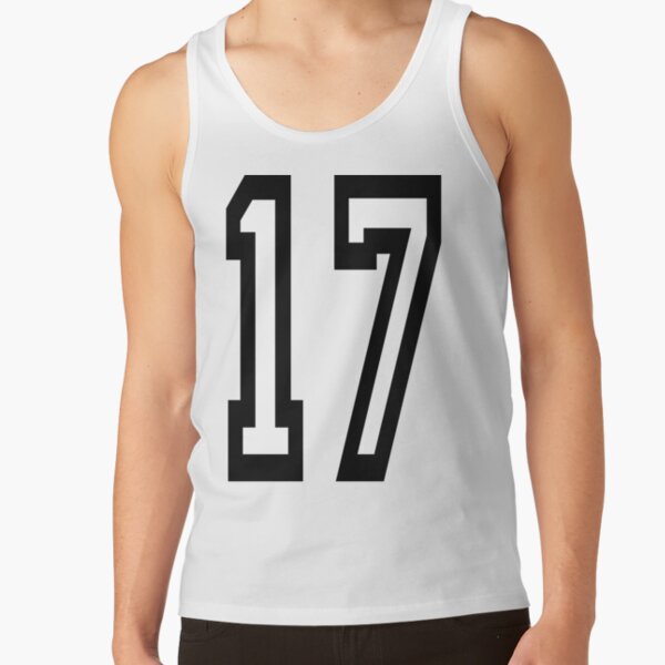 NUMBER 17. TEAM. SPORTS. SEVENTEEN. SEVENTEENTH. 17th. Competition. Tank Top RB2507 product Offical Seventeen Merch