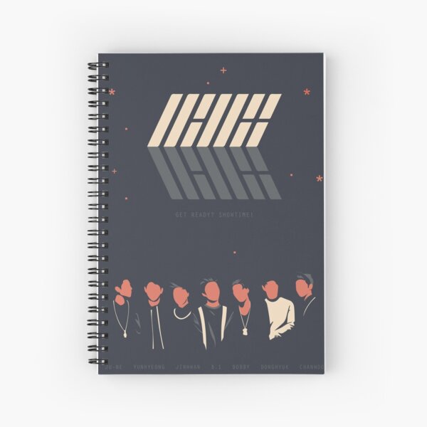 IKON - Get Ready? Showtime! Poster Spiral Notebook RB2607 product Offical IKON Merch