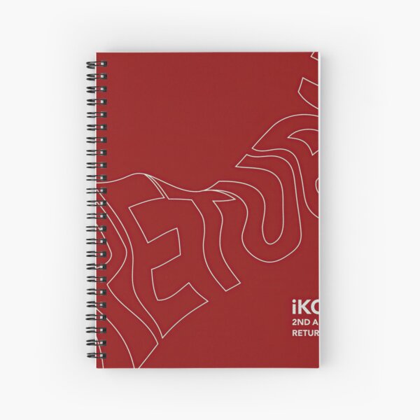 iKon Return Spiral Notebook RB2607 product Offical IKON Merch
