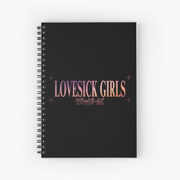 Lovesick Girls Blackpink Spiral Notebook RB2507 product Offical Blackpink Merch