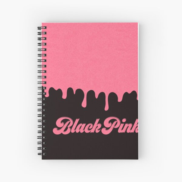 Blackpink Ice Cream Dripping Spiral Notebook RB2507 product Offical Blackpink Merch