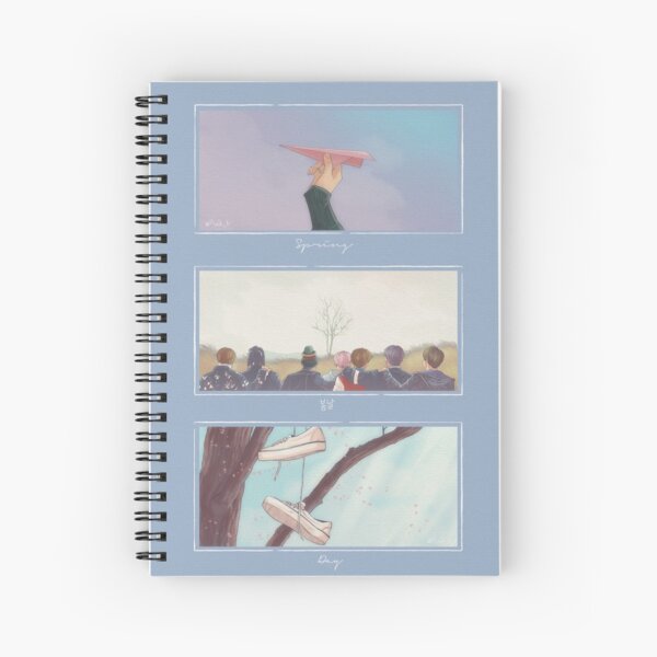 BTS | Spring day Spiral Notebook RB2507 product Offical BTS Merch