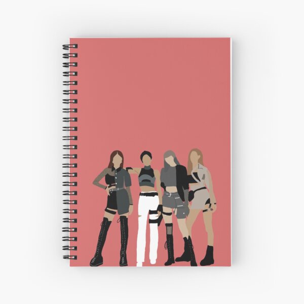 BlackPink Kill This Love Color Art Spiral Notebook RB2507 product Offical Blackpink Merch