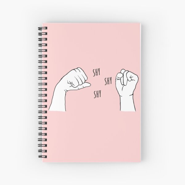 TWICE - Shy Shy Shy Spiral Notebook RB2507 product Offical Twice Merch