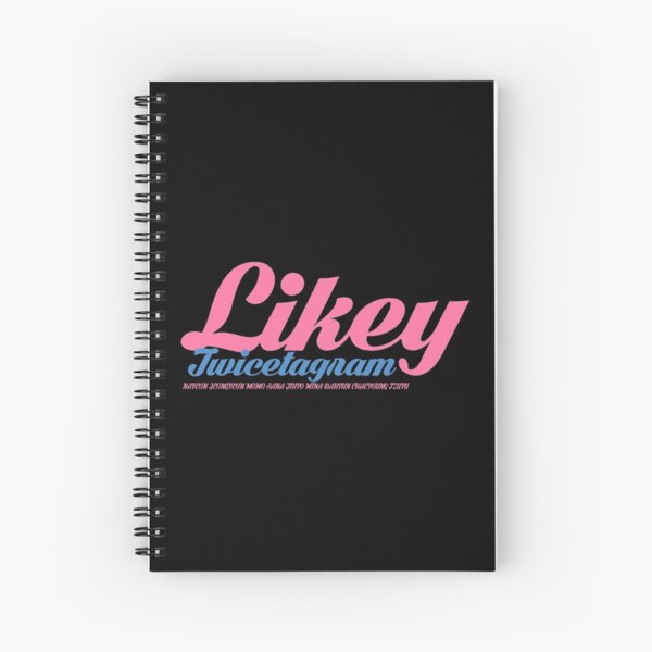 KPOP Twice Likey Twicetagram Spiral Notebook RB2507 product Offical Twice Merch