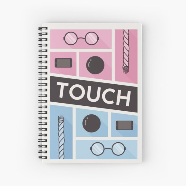 touch - nct 127 Spiral Notebook RB2507 product Offical NCT127 Merch