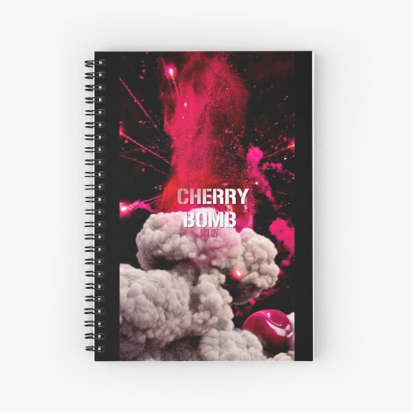 Cherry Bomb - NCT 127  Spiral Notebook RB2507 product Offical NCT127 Merch